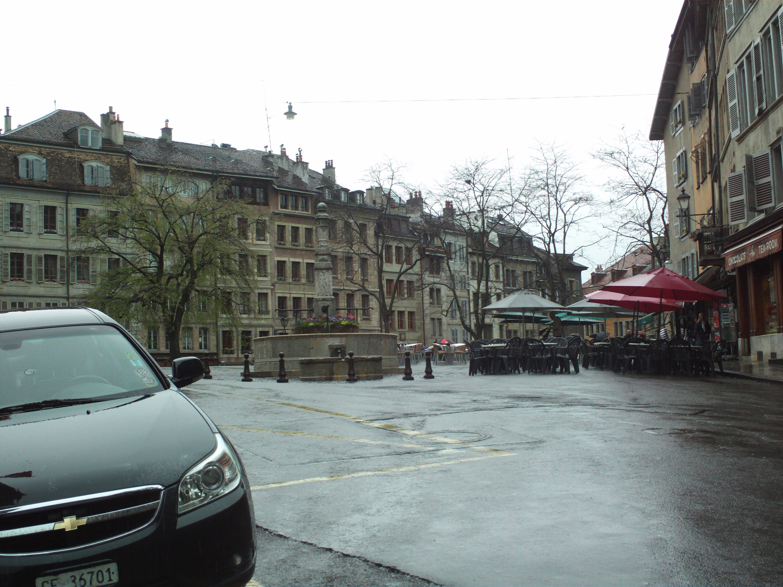 Place du Bourg-de-Four in der Genfer Altstadt