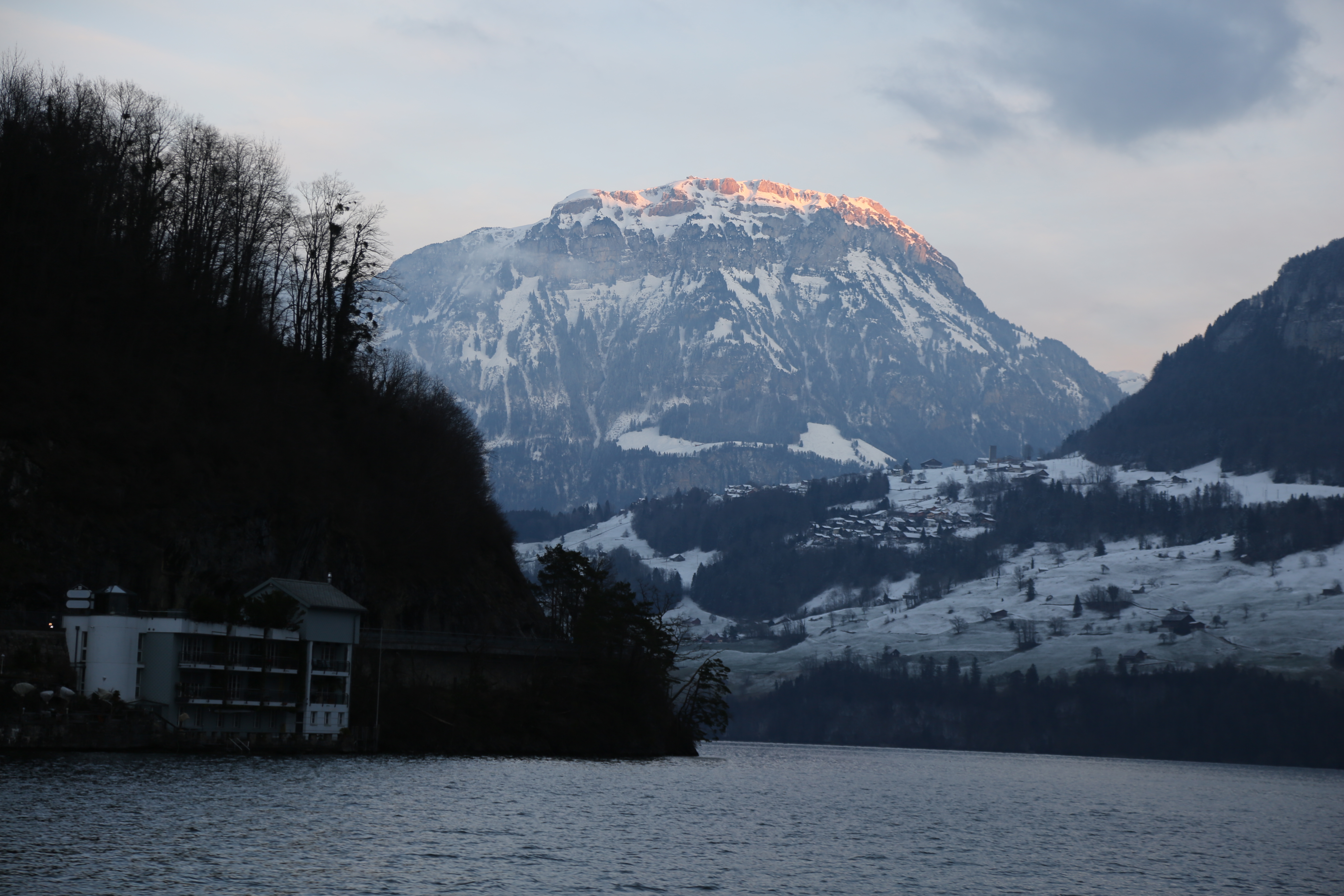 Blick von Gersau zum Fronalpstock
