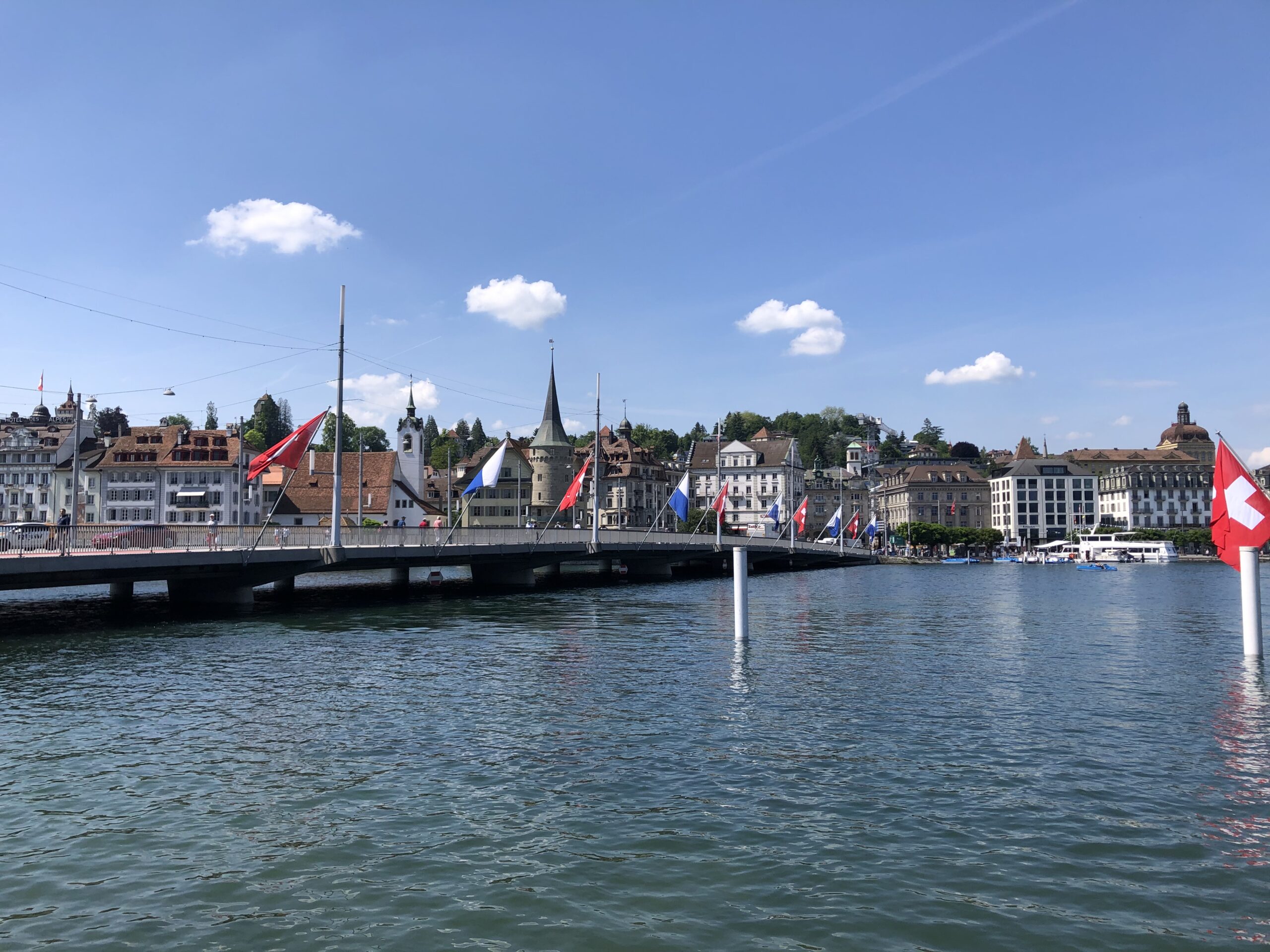 Blick auf den Vierwaldstättersee bei Luzern